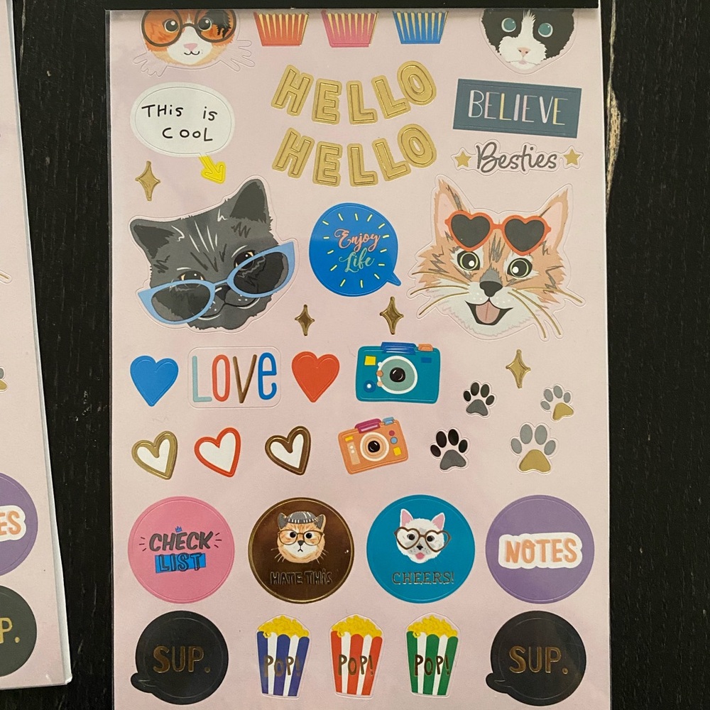 NEW Planner Stickers - Cats - Picture 2 of 9